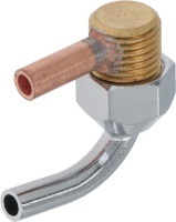 EXHAUST FITTING CHROMED