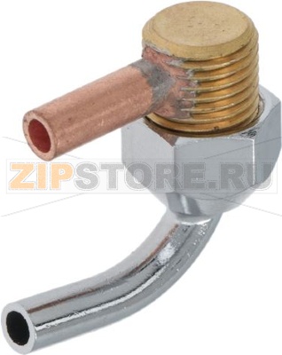 EXHAUST FITTING CHROMED 