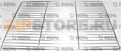 GRILLE INOX 650x530mm 