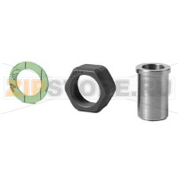 ALS152 - СТАЛЬНОЙ ФИТИНГ G &#190;", D=21.3 мм, комплект из 2 шт. шт. Siemens ALS152