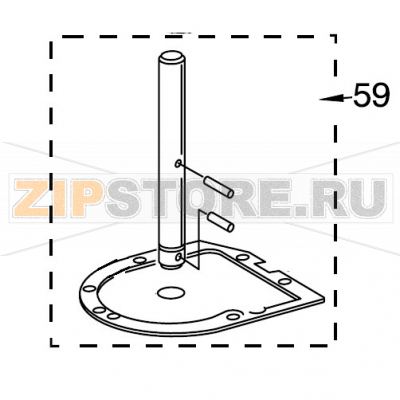Center Shaft &amp; &quot;O&quot; Ring KitchenAid KSM90 Center Shaft & "O" Ring KitchenAid KSM90

Запчасть на сборочном чертеже под номером: 59

Название запчасти KitchenAid на английском языке: Center Shaft & "O" Ring KitchenAid KSM90