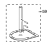 Center Shaft & "O" Ring KitchenAid KSM90