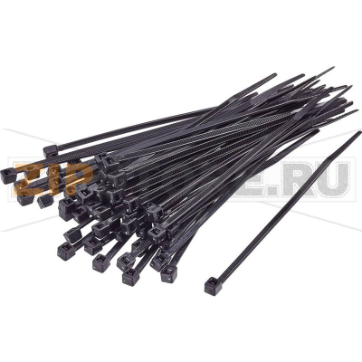 Стяжки кабельные 150 мм, черные, 100 шт TRU Components TC-CVR150SBK203 