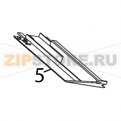Upper guide assembly Intermec PX4i Upper guide assembly Intermec PX4iЗапчасть на деталировке под номером: 5Название запчасти на английском языке: Upper guide assembly Intermec PX4i.