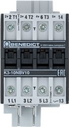 КОНТАКТОР BENEDIKT/JAGER K3-10NBV10 RATIONAL 40.07.419P 