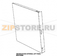 External left panel Unox XBC 605E