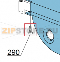 M4x10 TCB Inox screw DIHR HT 11