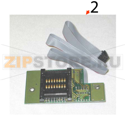Smart card w/smart header Zebra P310C Smart card w/smart header Zebra P310CЗапчасть на деталировке под номером: 2