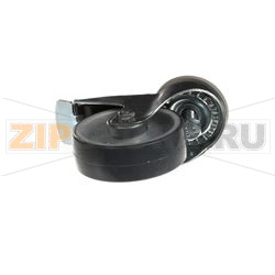 100MM BRAKED SWIVEL CASTOR 