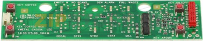 SCHEDA ELETTRONICA PULSANTIERA 4 TASTI 
