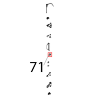 Calamita D=22.9 mm, per microporta Unox XBC 815G