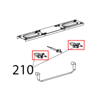 Candela doppia accensione Unox XBC 815G