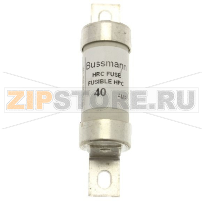 Предохранитель, 40 A, AC 600 В, DC 250 В, 200 кА, HRCII-C, 22x87 мм, CSA Eaton 40A 600V FUSE CANA 