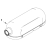 Gearcase Motor Housing Frosted Pearl KitchenAid 5KSM7580XEFP