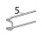 Rewind hook, peel option Zebra S600