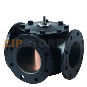 VBF21.80 - 3-ходовые поворотные клапаны, фланцевые, PN6, DN80, kvs 100 Siemens VBF21.80 