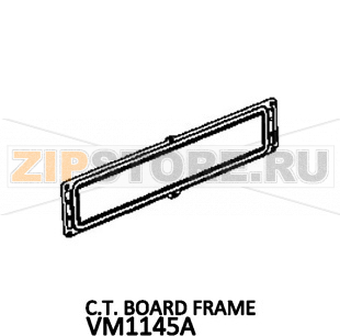 C.T. Board Frame Unox XBC 805E C.T. Board Frame Unox XBC 805EЗапчасть на деталировке под номером: 29Название запчасти на английском языке: C.T. Board Frame Unox XBC 805E