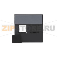 Накладка для розетки, антрацитовая ABB 2TKA000605G1