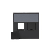 Накладка для розетки, антрацитовая ABB 2TKA000605G1