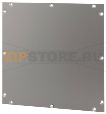 Плата привинчиваемая передняя, IP 65, 3 mm, алюминий, прозрачно анодированный, для AP 10 Bopla AP 102040 FAS3-IP 
