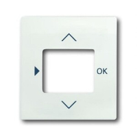 Накладка для таймера, белый бархат ABB 2CKA006430A0380