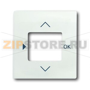 Накладка для таймера, белый бархат ABB 2CKA006430A0380 