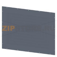 SIVACON, Roof, with Ventilation openings with Ventilation openings IP40, W: 1000 mm, T: 800 mm, zinc-plated Siemens 8MF1008-2UD30-0A