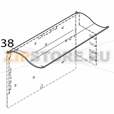 Protezione elettr. trasp.  44 Elettrobar Fast 30 E Protezione elettr. trasp.  44 Elettrobar Fast 30 EЗапчасть на деталировке под номером: 38