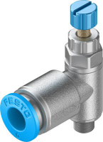 Дроссель с обратным клапаном Festo GRLA-M5-QS-6-RS-D