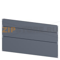 SIVACON, base, EMC, IP40, D: 800 mm, W: 1200 mm, zinc-plated Siemens 8MF1028-2UB42-0