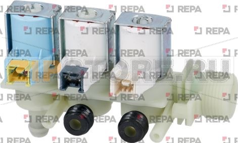 ЭЛЕКТРОМАГНИТНЫЙ КЛАПАН T&P 3-Х ХОДОВОЙ 2/90°-1/180° 