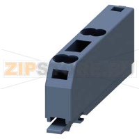 Съемная клеммная колодка, 2-полюсн., втычные клеммники макс. 2 x 1,5 мм2 для устройств SIRIUS в промышленном корпусе для установки на DIN-рейку Siemens 3ZY1121-2BA00