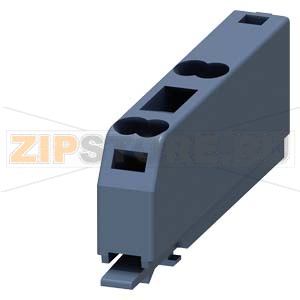 Съемная клеммная колодка, 2-полюсн., втычные клеммники макс. 2 x 1,5 мм2 для устройств SIRIUS в промышленном корпусе для установки на DIN-рейку Siemens 3ZY1121-2BA00 