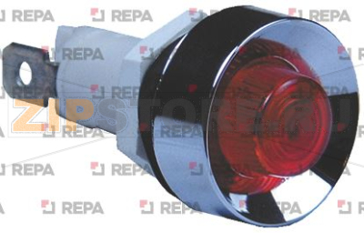 RED INDICATOR LIGHT 24 V 