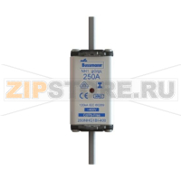 Предохранитель, 250 A, AC 400 В, 120 кА, NH1, gL/gG, IEC Eaton NH FUSE 250A 400V GG/GL SIZE 1
