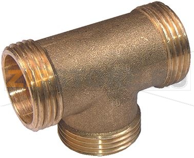 Т-ОБРАЗНЫЙ ФИТИНГ Ø 1&quot;M-1&quot;M-1&quot;M 