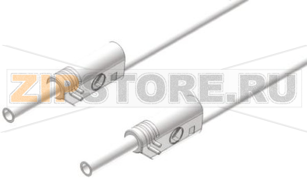 Провод тестовый 0.5 м, 10 A, 1000 В/AC/DC, белый Hirschmann 975695707 