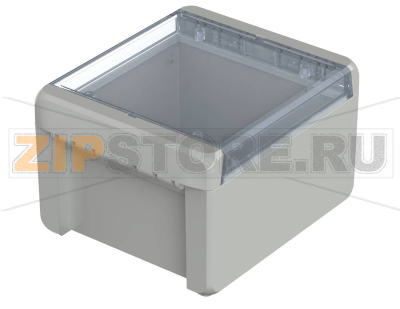 Корпус, 151x125x90 мм, поликарбонат UL 94 V0, прозрачная крышка Bopla B 141309 PC-V0-G 7035 