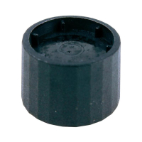 Ручка поворотная, ось D, черная, диаметр оси: 6 мм, K12 Cliff CL172877
