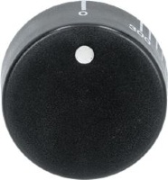 BLACK KNOB ø 40 mm 0-300°C