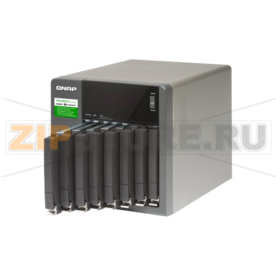 Накопитель сетевой QNAP TVS-882ST3 