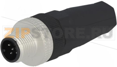 Разъем прямой M12, 5 контактов Hirschmann ELST 5012 PG7 