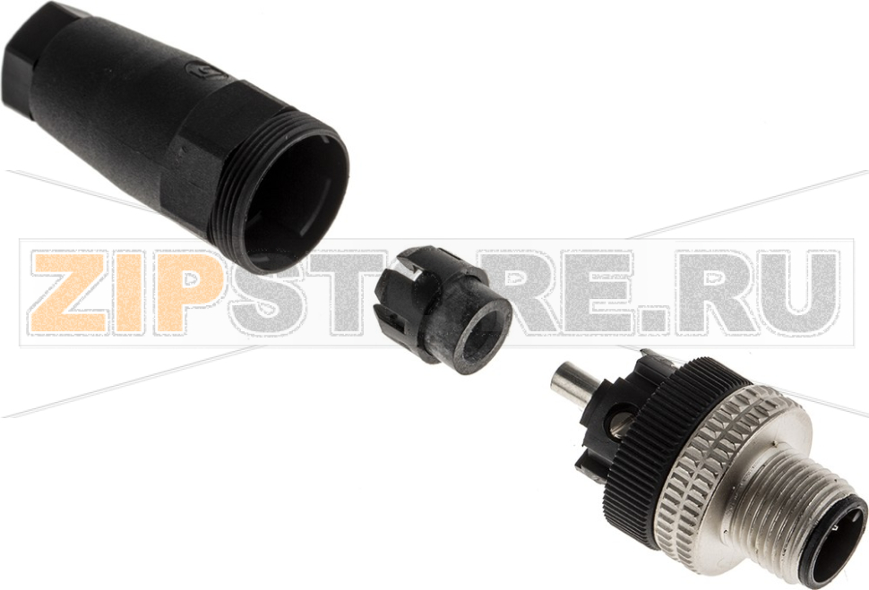 Разъем прямой M12, 5 контактов Hirschmann ELST 5012 PG7 