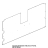 Stainless steel back panel Unox XVC 305