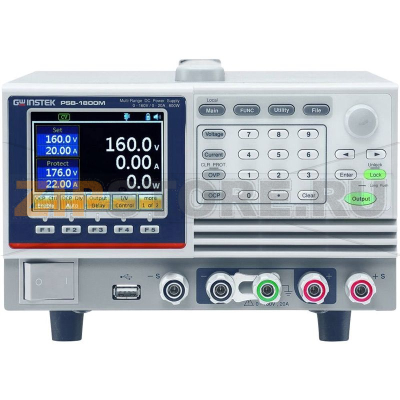 Блок питания лабораторный, регулируемый, 0-160 В/DC, 0-10 A, 400 Вт, USB GW Instek PSB-1400M 