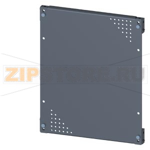 SIVACON, mounting plate, mounting with bracket, perforated, H: 400 mm, W: 400 mm, zinc-plated Siemens 8MF1440-2AM12-0 