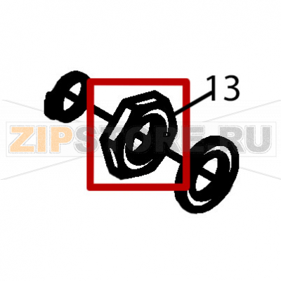 Hexagonal nut 5/8&#039;&#039; Fagor FI-2700I Hexagonal nut 5/8'' Fagor FI-2700IЗапчасть на деталировке под номером: 13Название запчасти Fagor на английском языке: Hexagonal nut 5/8'' FI-2700I.