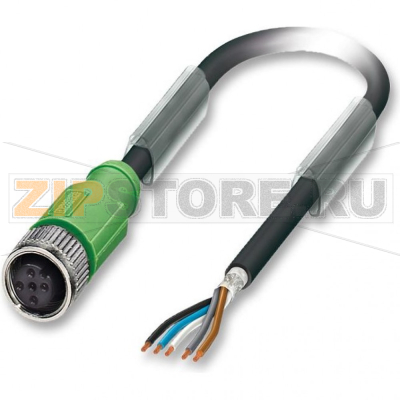 Кабель 1.5 м, IP67 MOXA CBL-M12FF4POPEN-150 