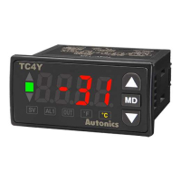 Контроллер температурный с ПИД-регулятором, экономичный Autonics TC4Y-N2N