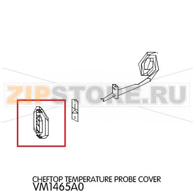 Cheftop temperature probe cover Unox XBC 1005 Cheftop temperature probe cover Unox XBC 1005Запчасть на деталировке под номером: 52Название запчасти на английском языке: Cheftop temperature probe cover Unox XBC 1005